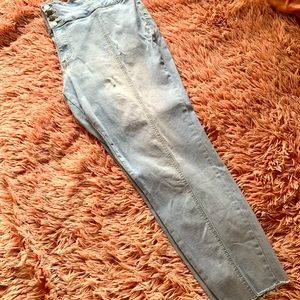 Fashion Nova High Waisted Button Fly Skinny Jeans